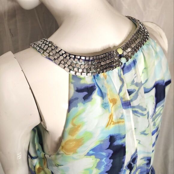 Vince Camuto Long Formal Dress Sz 4 Wedding Party - Picture 10 of 16